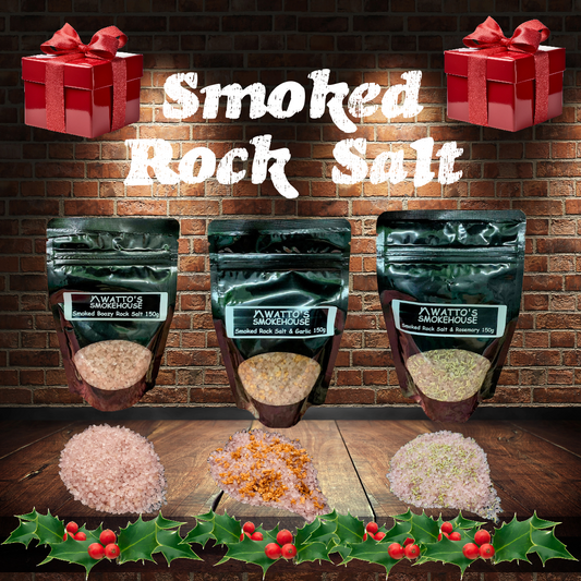 Smoked Boozy Rock Salt 3 Ways(GF)