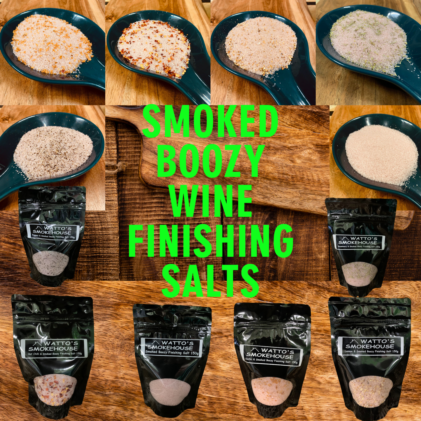 Smoked Finishing Salts Gift Pack (GF)