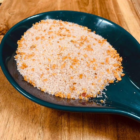 Smoked Finishing Salt with Smoked Garlic (GF) 150g