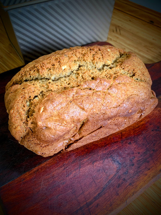 Smoked Walnut Banana Bread