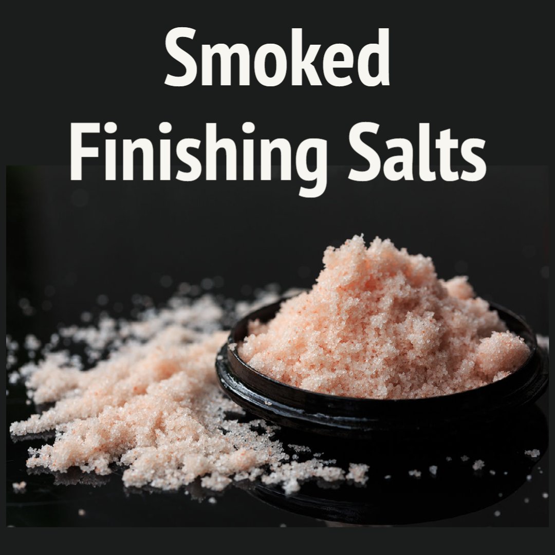 Smoked finishing Salts