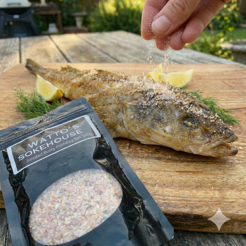Smoked Finishing Salt  with Zesty Lemon(GF) 150g