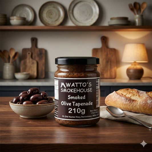 Smoked Olive Tapenade (GF) 210g