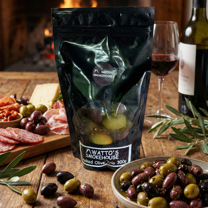 Smoked Olive Trio