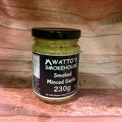 Smoked Minced Garlic 230g