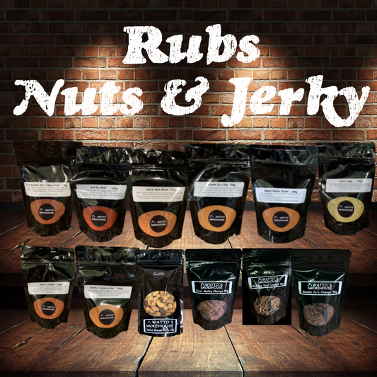 Rubs,Nuts & Jerky pack