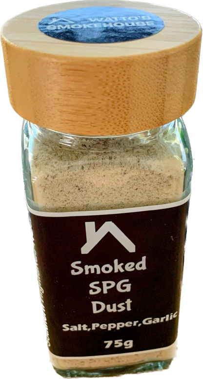 Smoked Magic Dust Salt,Pepper, Garlic