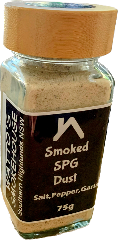 Smoked Magic Dust Salt,Pepper, Garlic