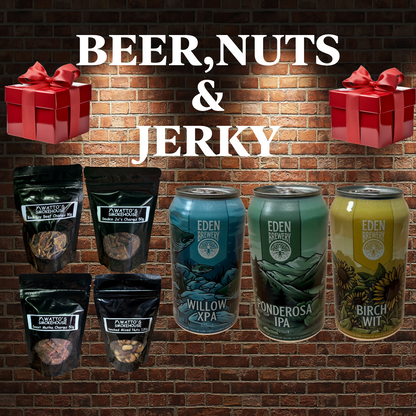 Beer, Nuts & Jerky  Gift pack
