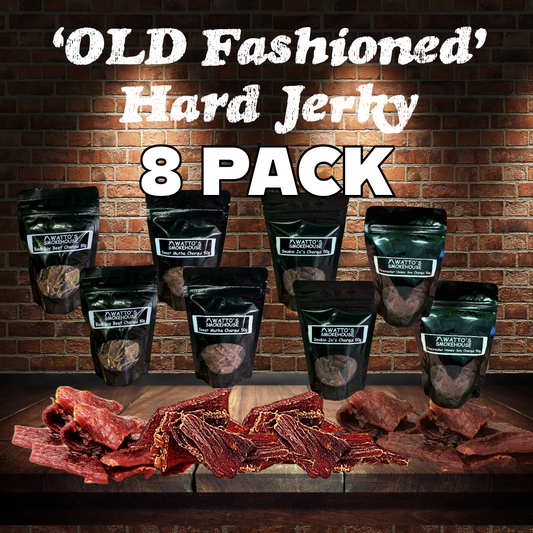 WATTO'S Charqui-Jerky 8 pack