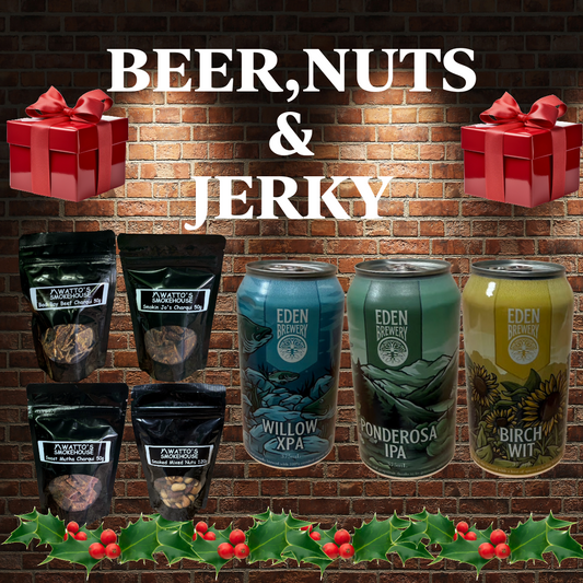 Beer, Nuts & Jerky  Gift pack