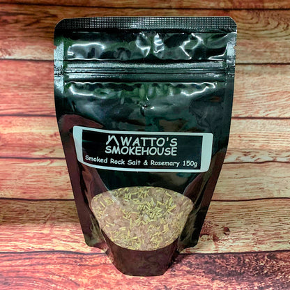 Smoked Boozy Rock Salt & Rosemary (GF) 150g