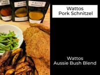 Pork Schnitty with Aussie Bush Blend