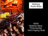 Firecracker Ribs Firecracker Hot'n'Spicy seasoned rub (GF) – Watto's Smokehouse