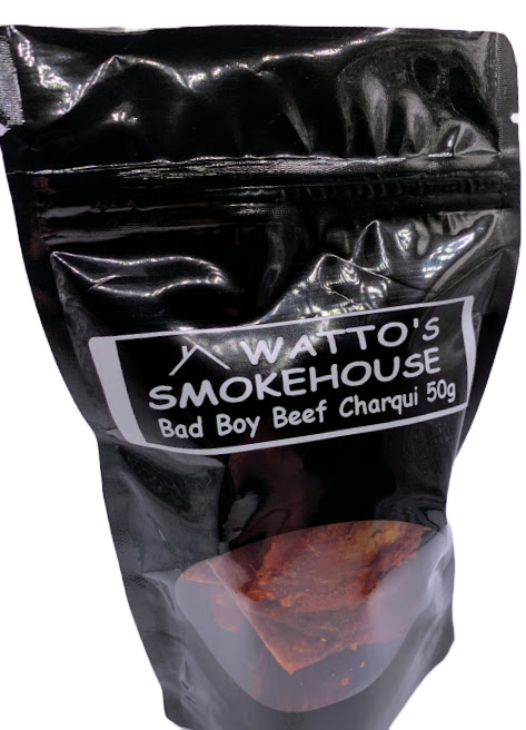 Smoked Bad Boy Beef Charqui - Jerky