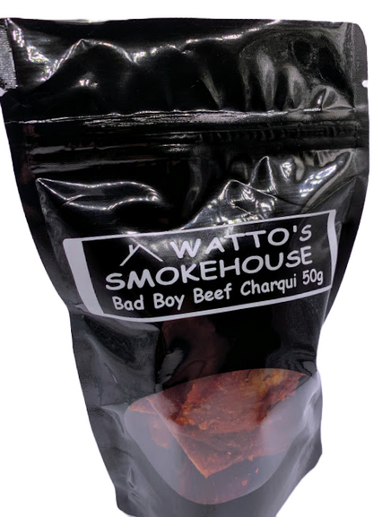 Smoked Bad Boy Beef Charqui - Jerky