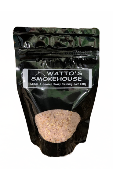 Smoked Finishing Salt  with Zesty Lemon(GF) 150g