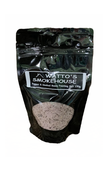 Smoked Finishing Salt with Pepper   (GF) 150g