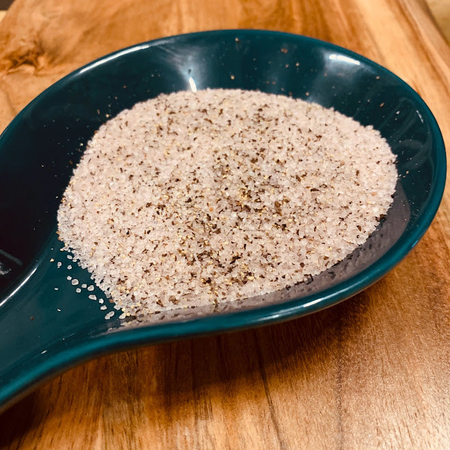 Smoked Finishing Salt with Pepper   (GF) 150g